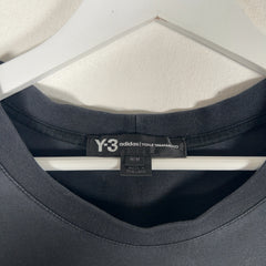 Yohji Yamamoto Black Logo T-Shirt Size M