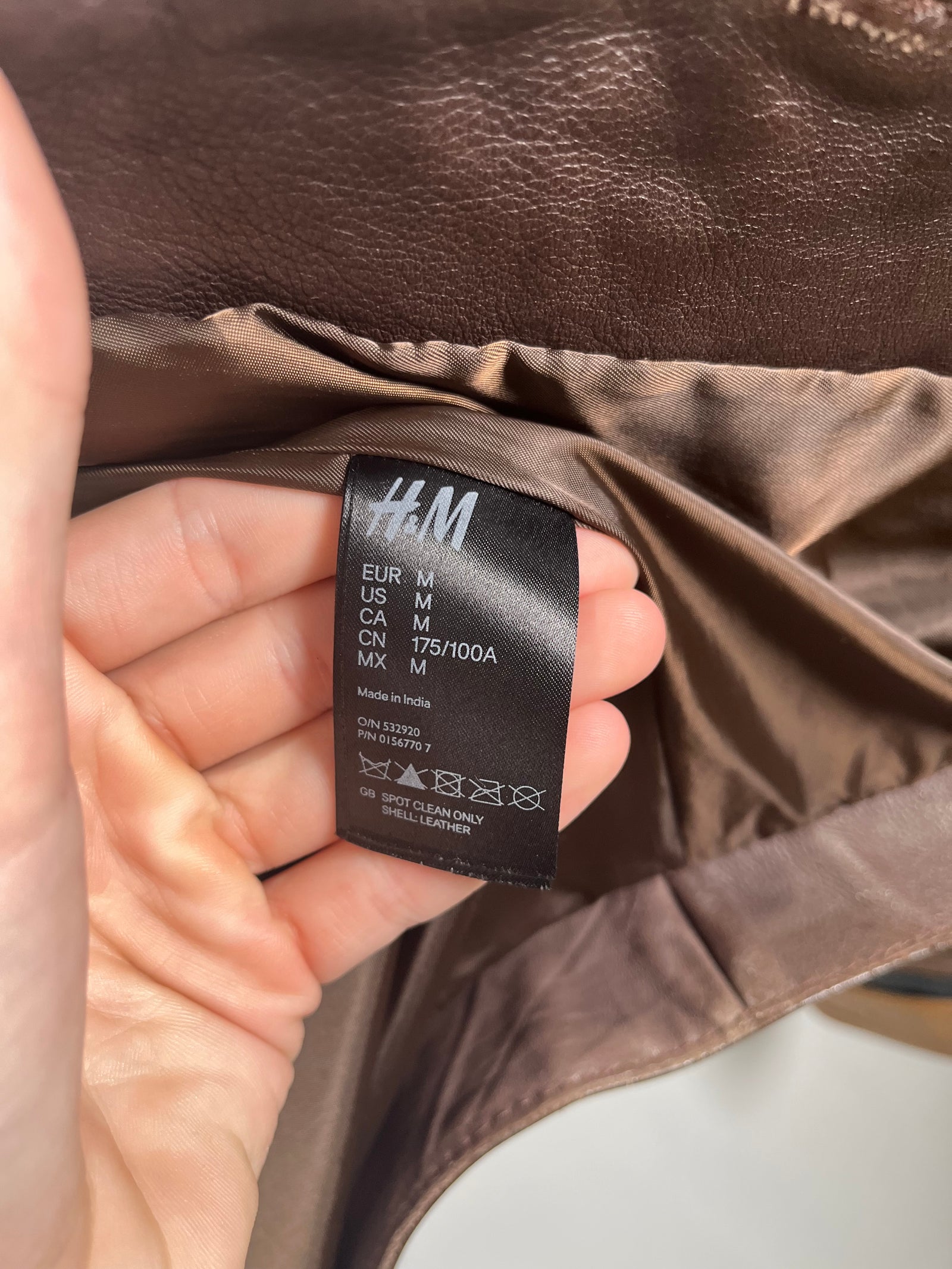 Maison Margiela x H&M Leather Belt Strap Jacket Size M