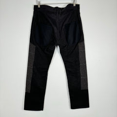 CDG Junya Watanabe Black Corduroy Double Knee Pants Size S