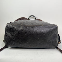 Gucci Brown GG Guccissima Signature Leather Backpack