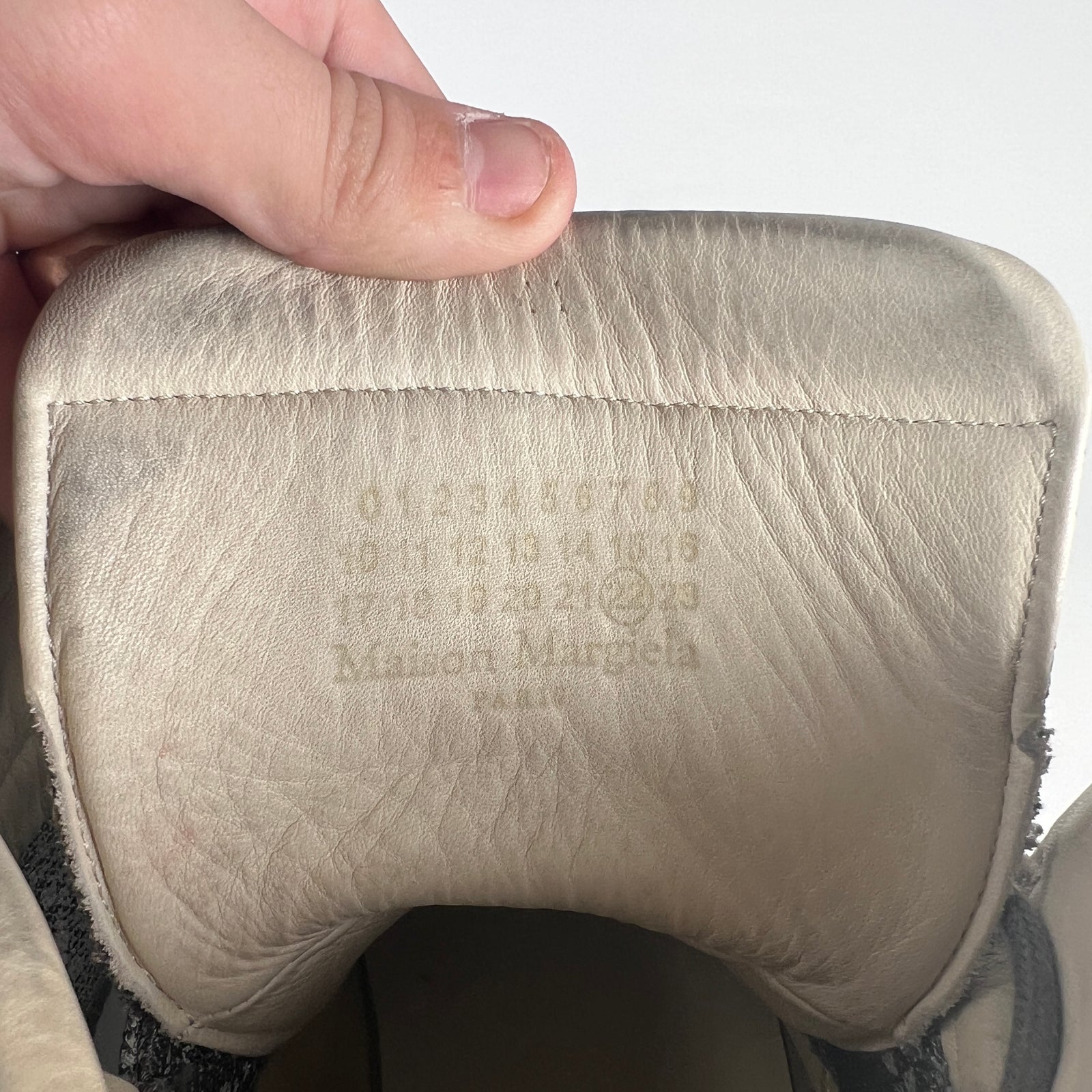 Maison Margiela Python Reflective Grey Future Size 11