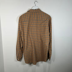 Burberry Check Button Up Shirt Size XL