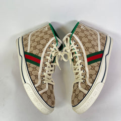 Gucci Tennis 1977 Canvas High-Top Sneaker