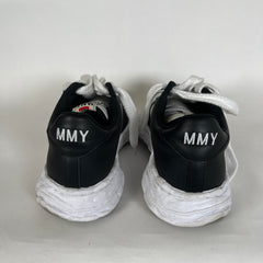 Maison Mihara White/Black Wayne Sneakers Sz 43