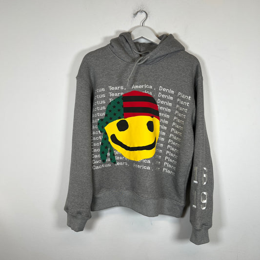 CPFM x Denim Tears Grey 'Cactus Tears' Hoodie Size M