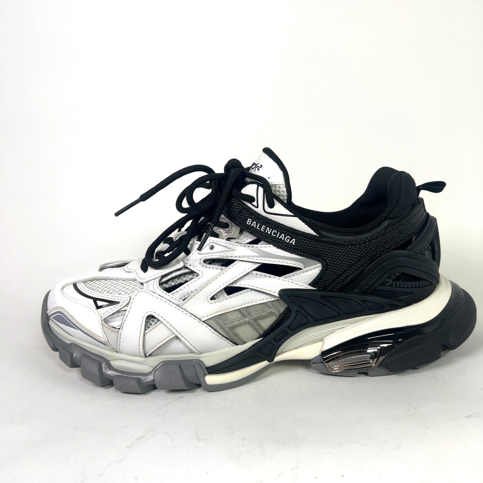 Balenciaga Black/White Track 2 Sneakers