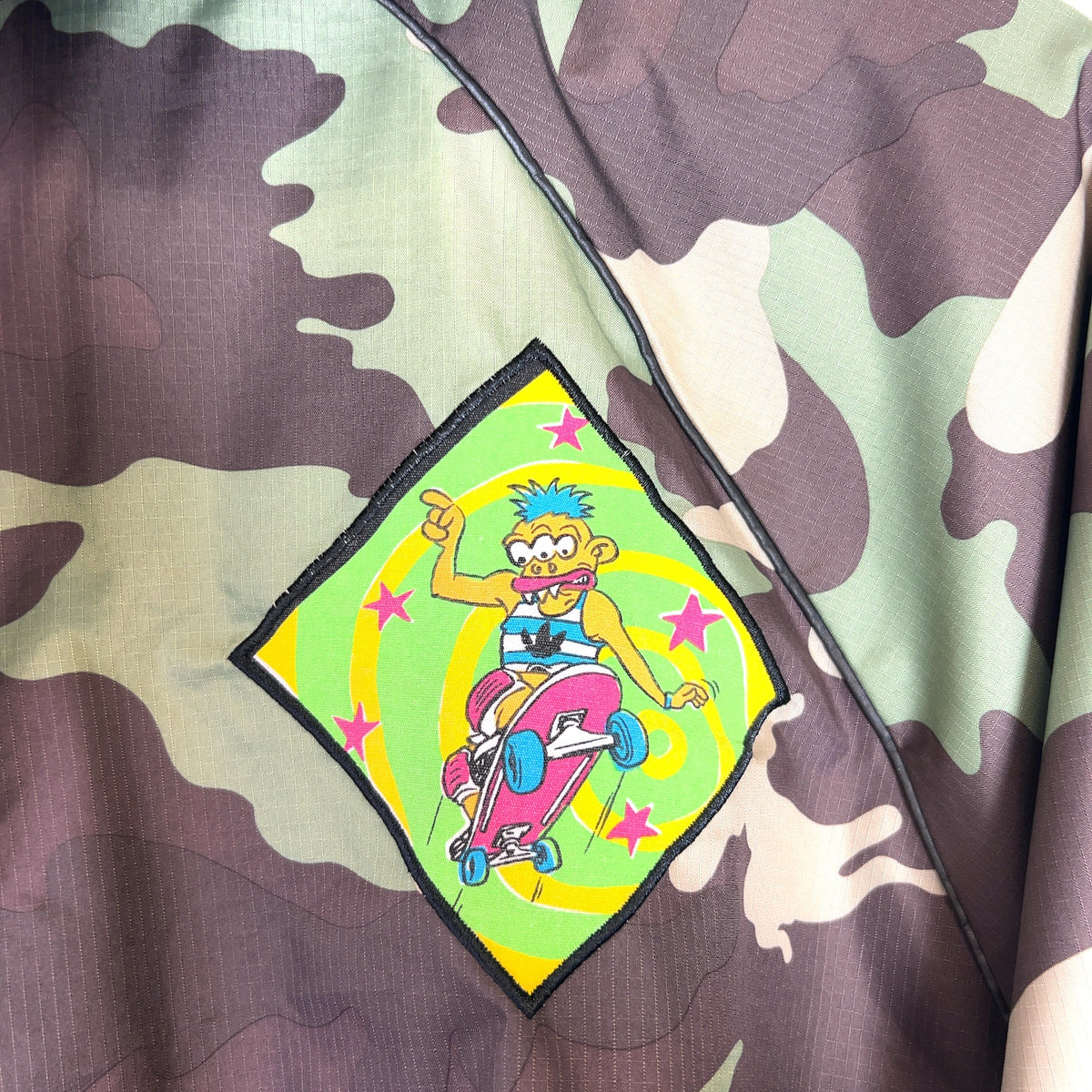 Adidas x Jeremy Scott Camo Windbreaker