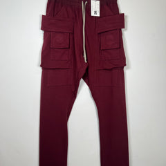 Rick Owens Maroon Creatch Sweatpants Size M
