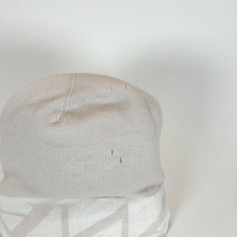 Lanvin Cream Logo Beanie