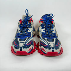 Balenciaga Blue/Red Track 2 Sneakers Size 45