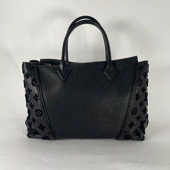 Louis Vuitton Black Veau Cachemire W Tote PM