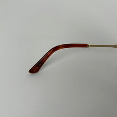 Gucci Gold GG Acetate Aviator Sunglasses
