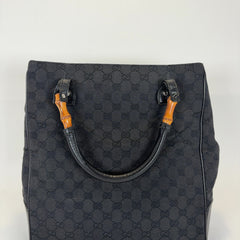 Gucci Bamboo GG Canvas Handle Bags
