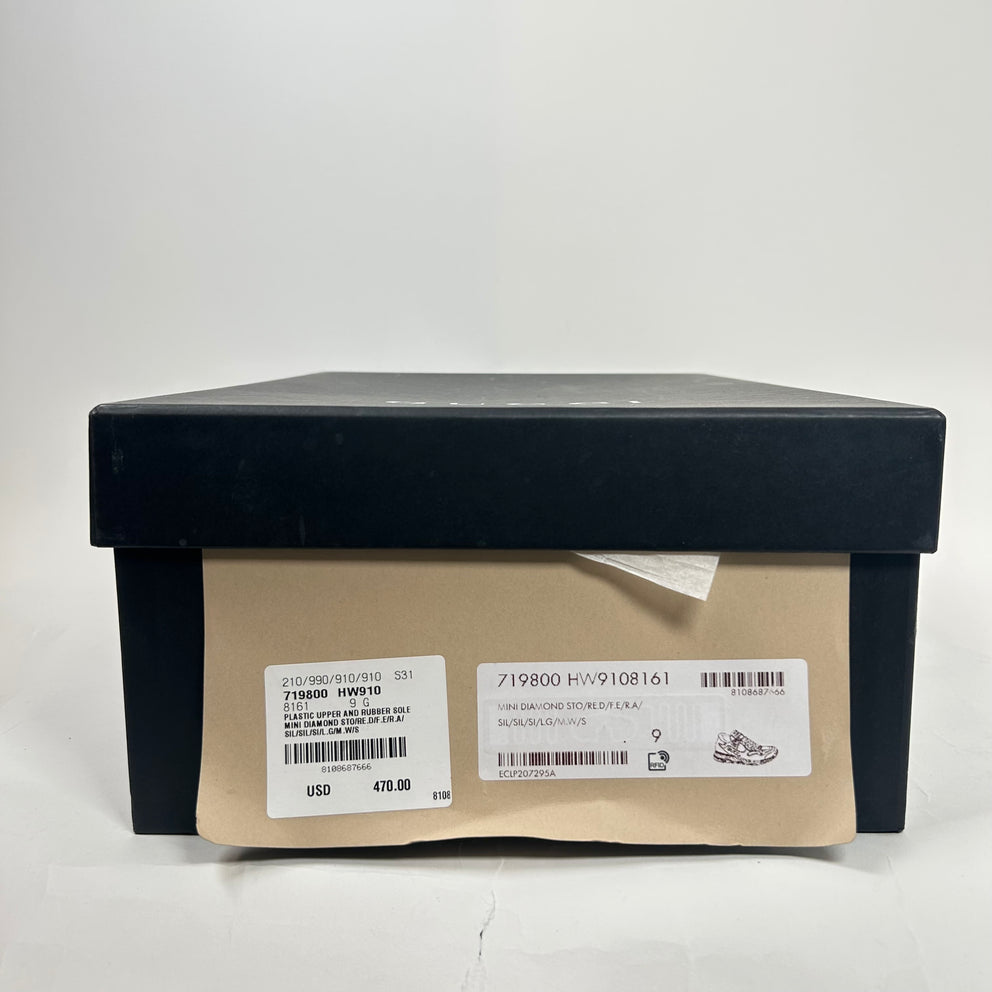 Gucci Silver Ultrapace Sneaker Size GG 9