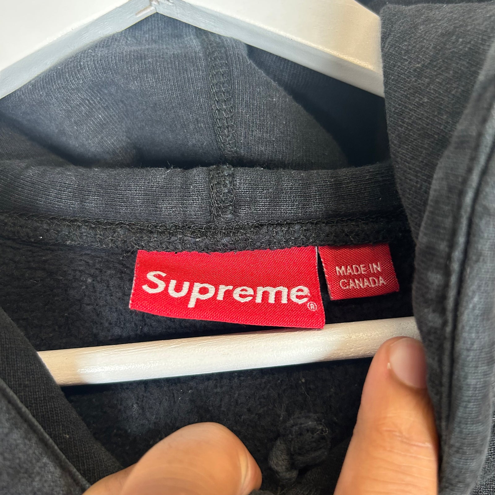 Supreme Black Bandana BOGO Hoodie Size L