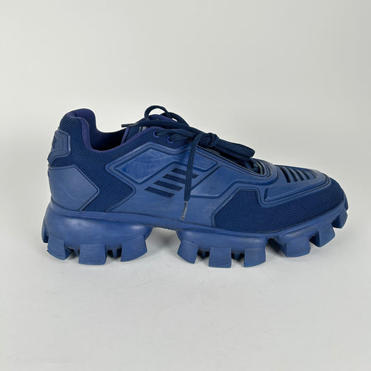 Prada Cloudbust Thunder Blue Low Tops Size 11
