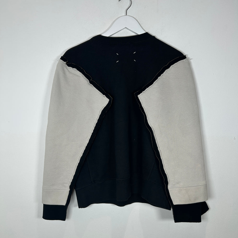 Maison Margiela Contrast Sleeve Crewneck Size XS