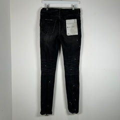 Purple Grey Distressed Jeans Size 31