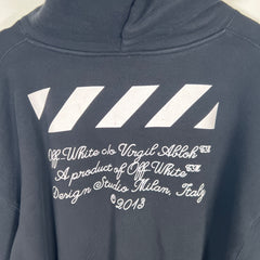 Off-White Black Kit Hoodie Sz XL