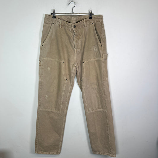 Ksubi Tan Double Knee Pants Size 36