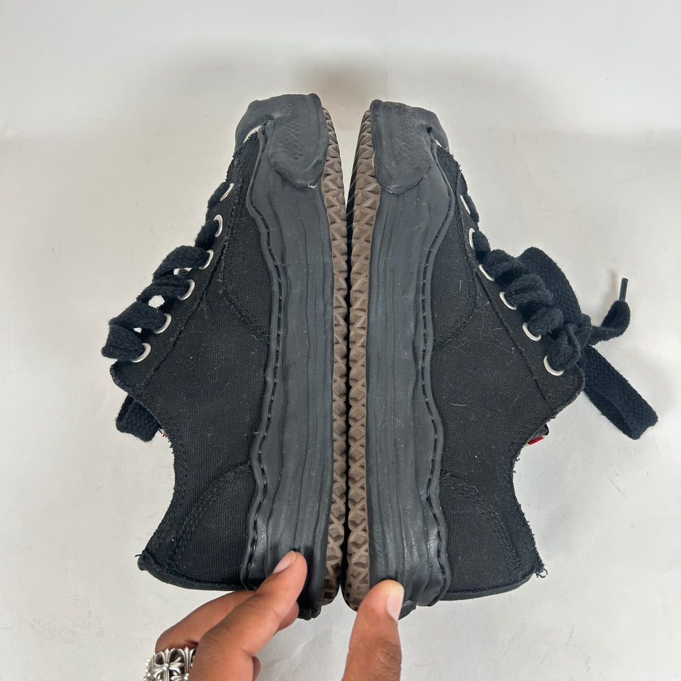 MMY Black/Black Hank OG Sole Canvas Sneaker Size 40