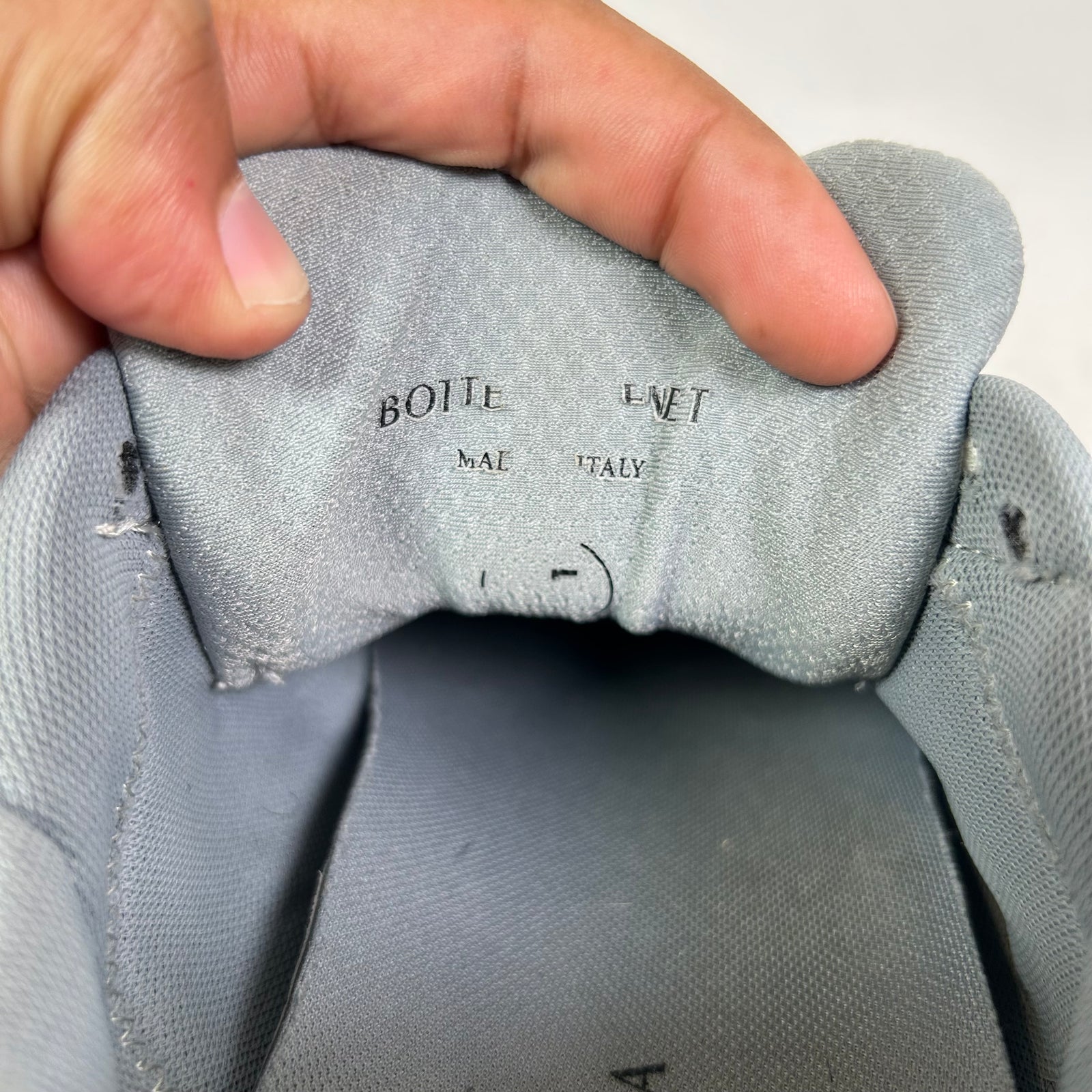 Bottega Veneta Silver Orbit Sneakers