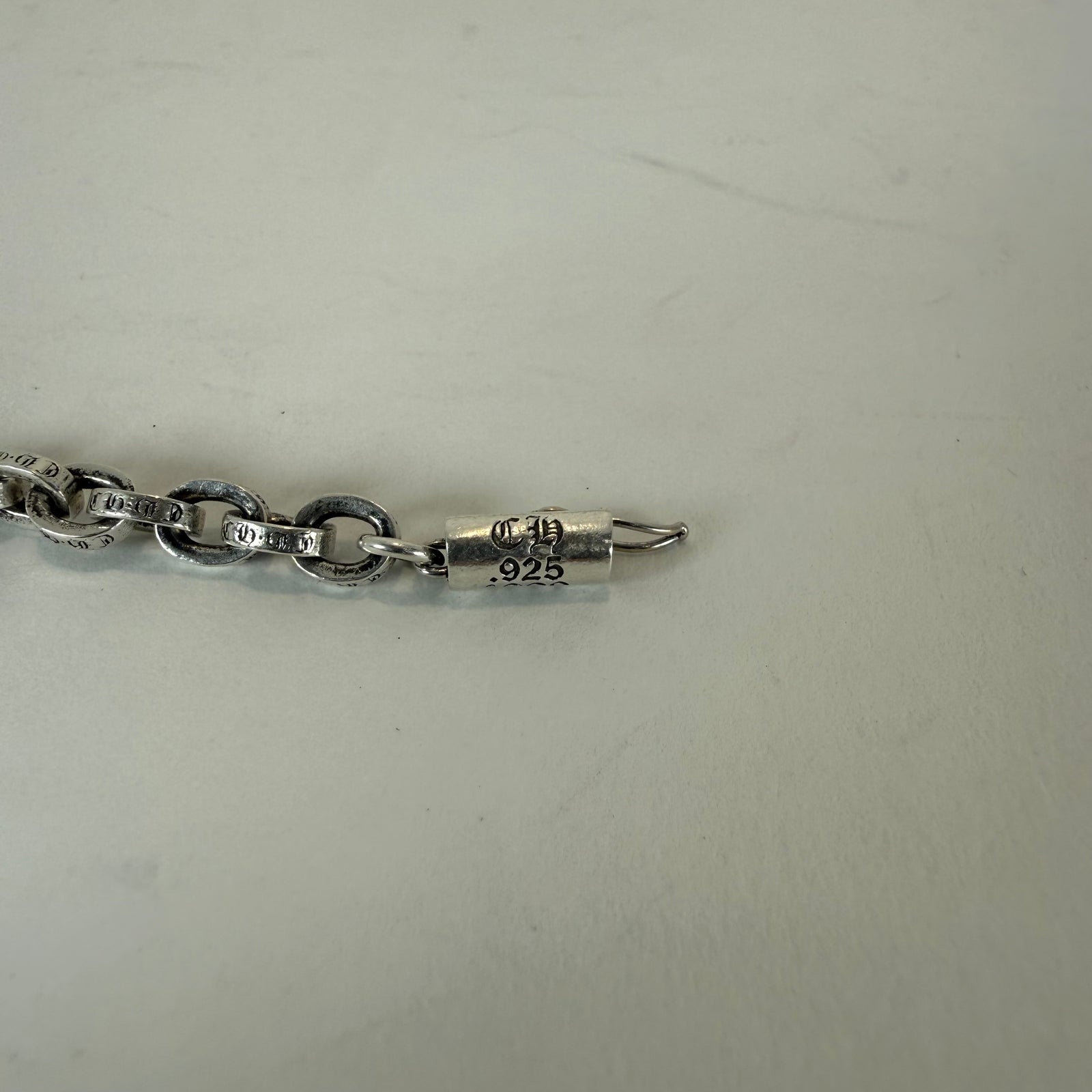 Chrome Hearts 'Paper Chain' .925 Silver Bracelet