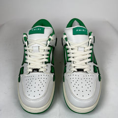 Amiri White/Green Chunky Skel Low-Top Sneaker Size 42