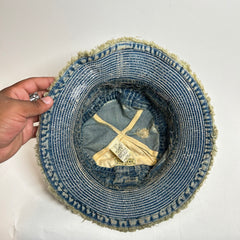 Kapital Kountry Boro Distressed Denim Bucket Hat