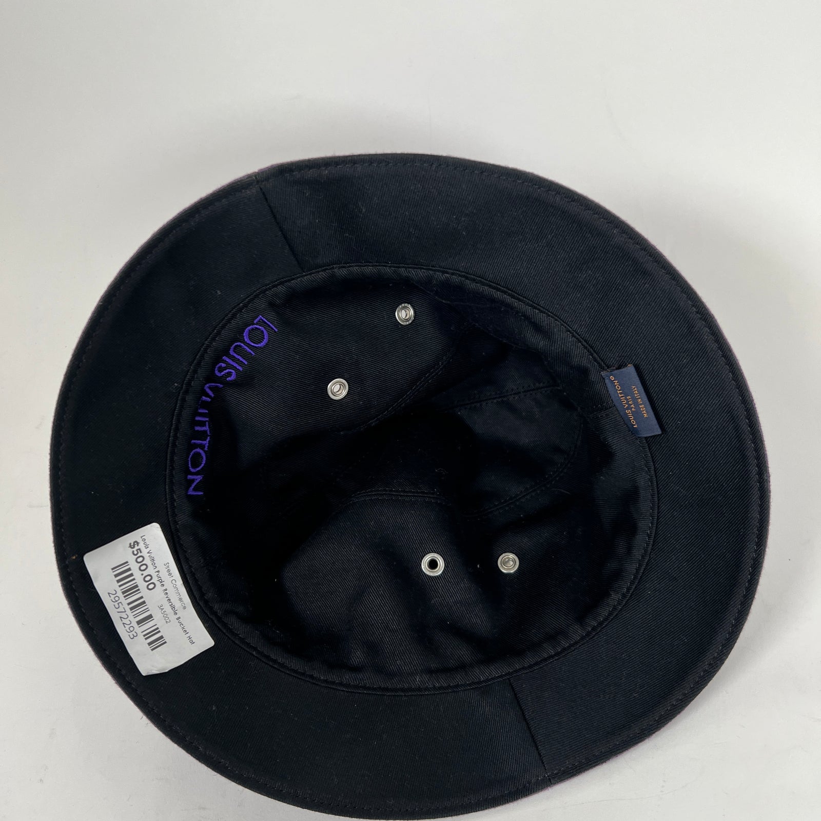 Louis Vuitton Purple Reversible Bucket Hat