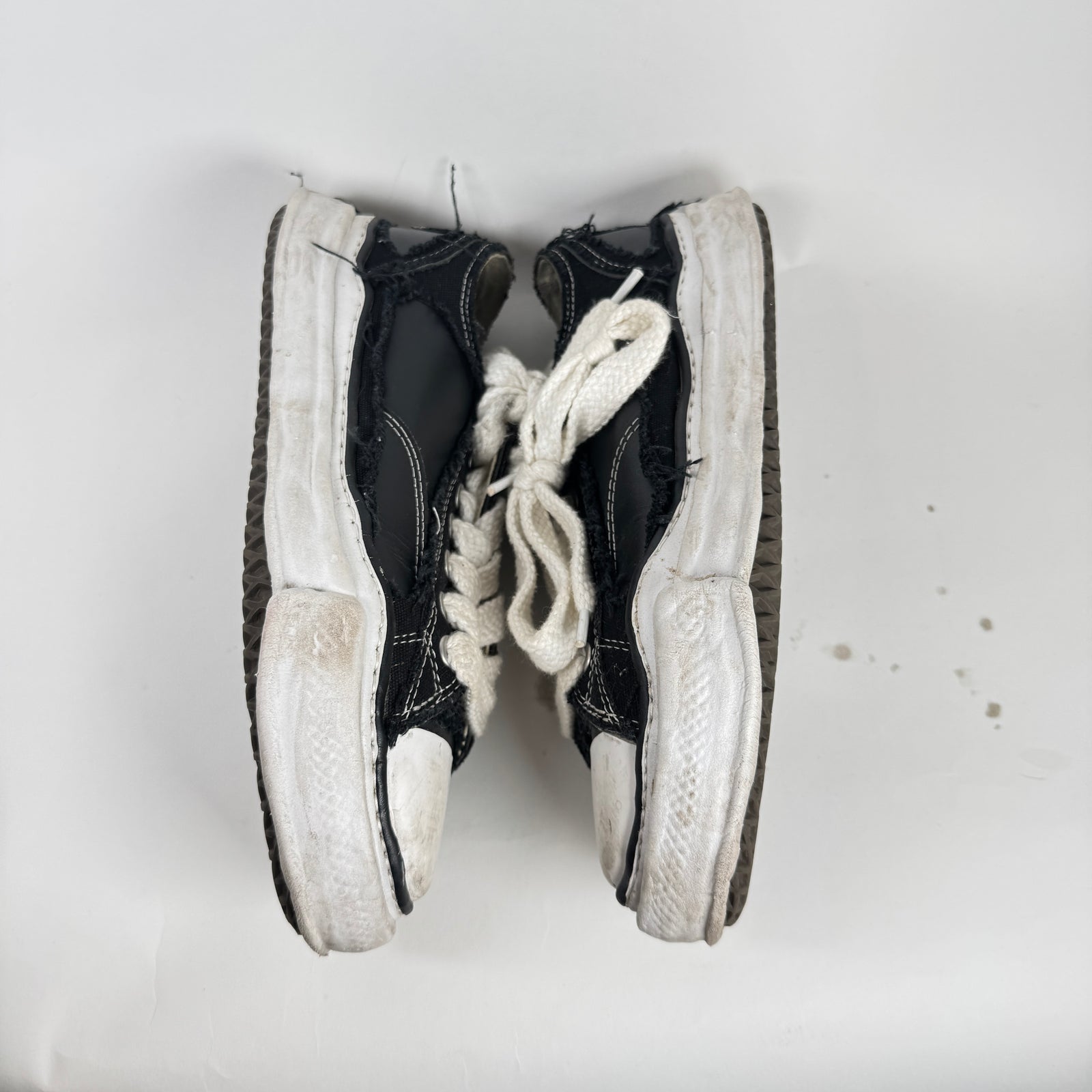 MMY Black Distressed Peterson Sneaker Size 43