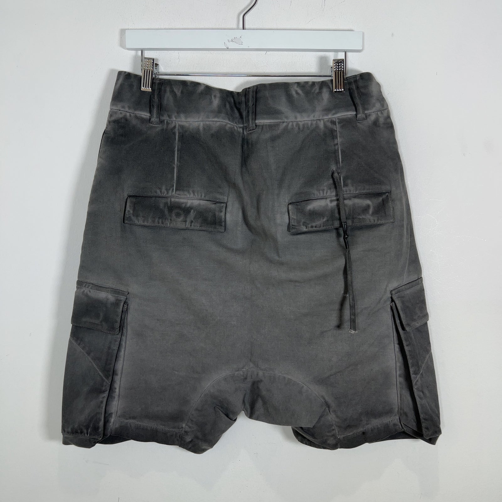 11 by Boris Bidjan Saberi Object Dyed Drop Crotch Shorts