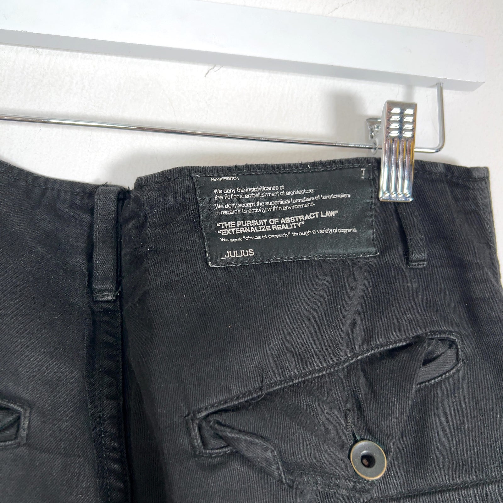 Julius SS11 Gasmask Cargo Shorts