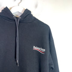 Balenciaga FW19 Campaign Logo Hoodie