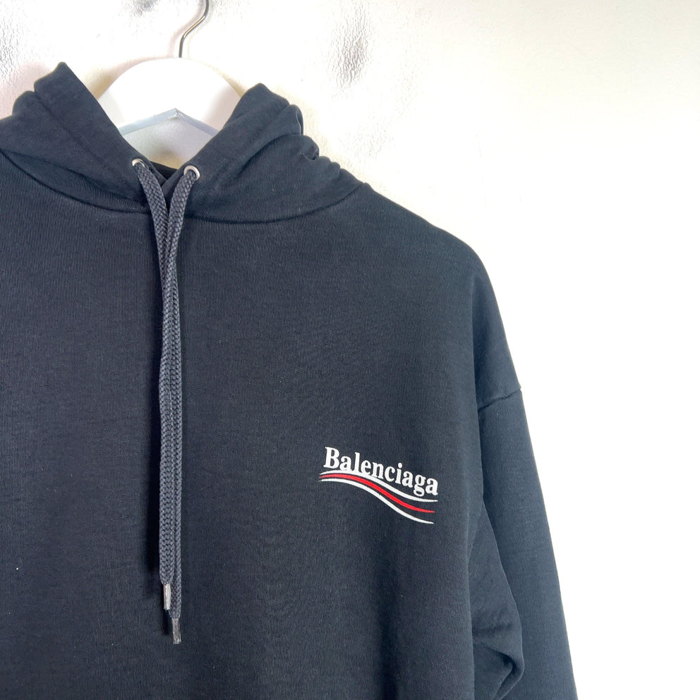 Balenciaga FW19 Campaign Logo Hoodie