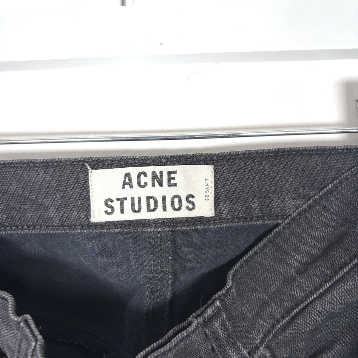 Acne Studios Max New Cash Black Jeans