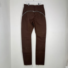 Rick Owens FW23 Luxor Brown Banana Cuts Size 32