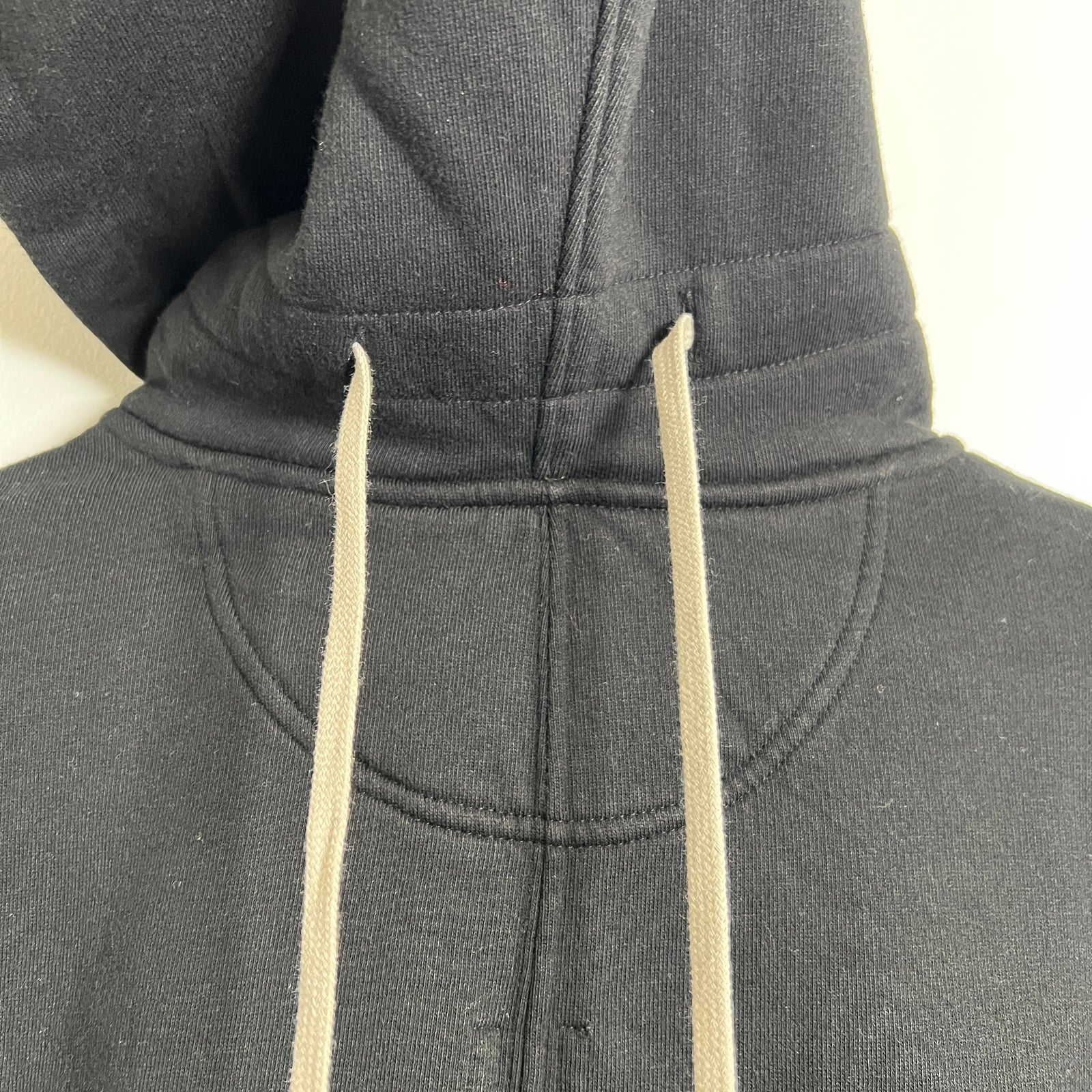 Rick Owens Black Gauntlet Hoodie Size M