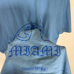 Chrome Hearts Blue Miami Horseshoe Tee Size L