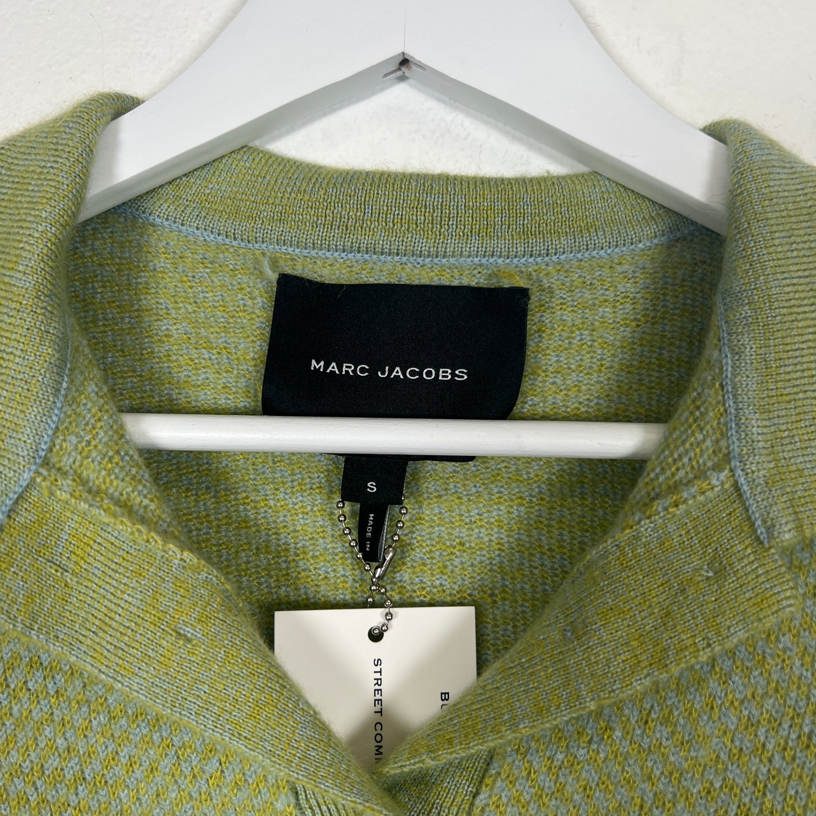 Marc Jacobs Green Mohair Top Size S