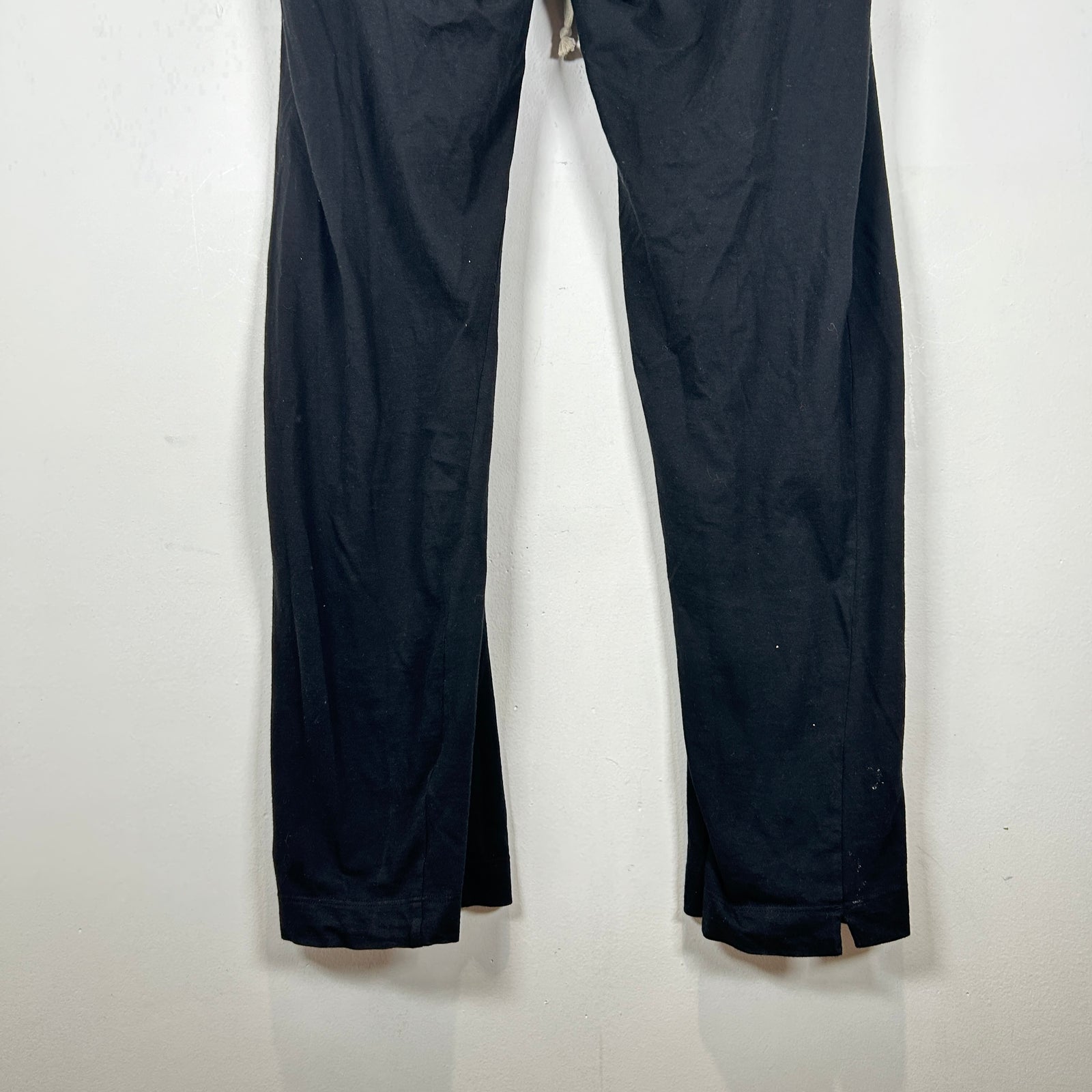Rick Owens DRKSHDW Black Thin Drop Crotch Sweats Size XXL
