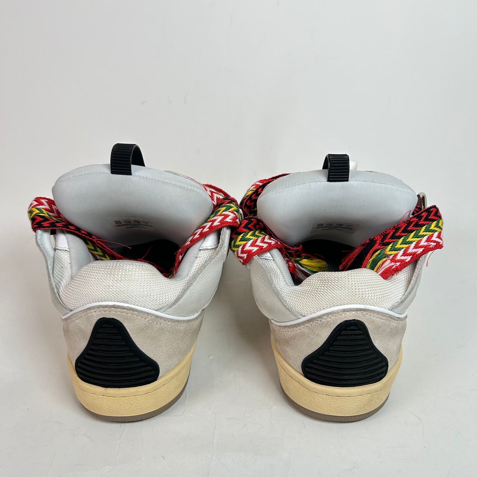 Lanvin White OG Curb Sneaker