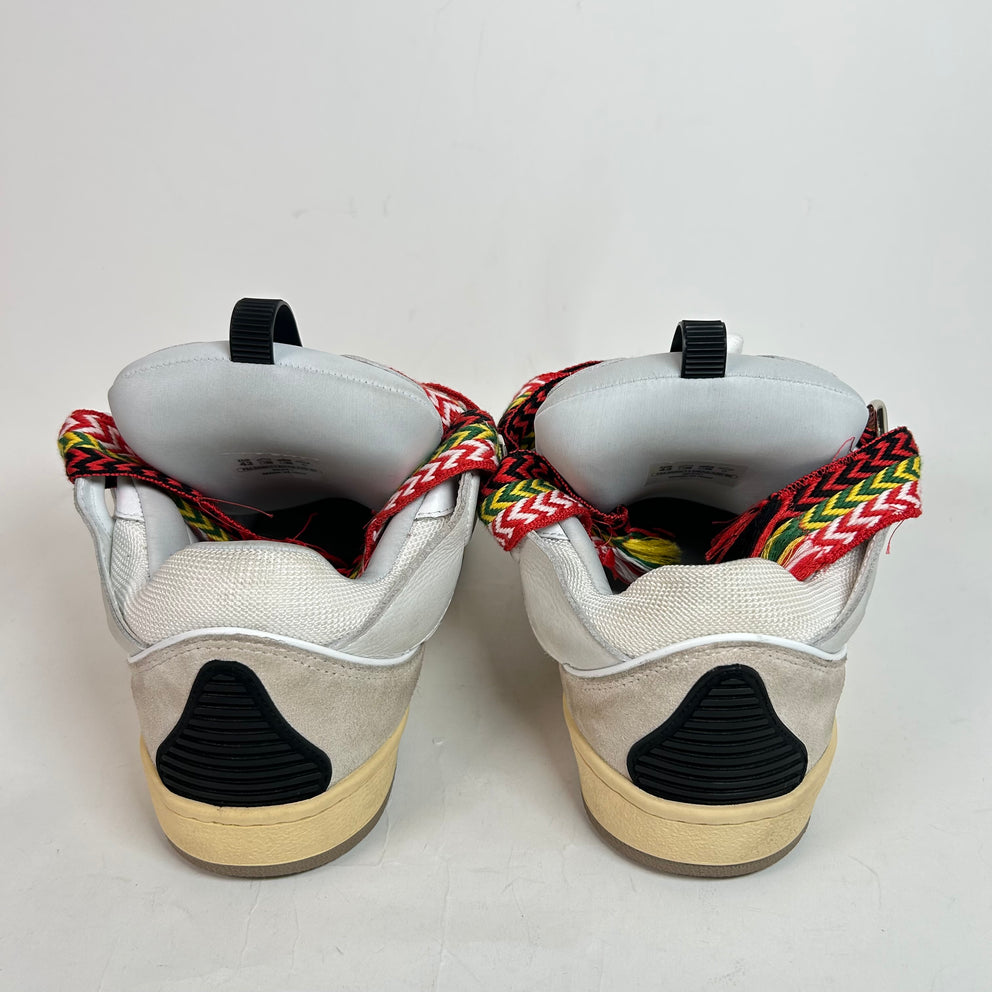Lanvin White OG Curb Sneaker