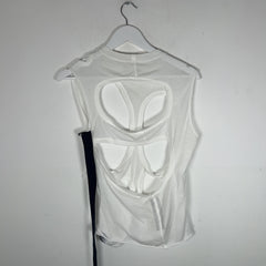 Rick Owens DRKSHDW SS18 'Membrane' Distressed Tank Top
