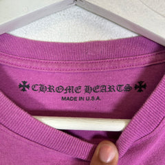 Chrome Hearts Matty Boy Purple Spider Web Longsleeve Size S
