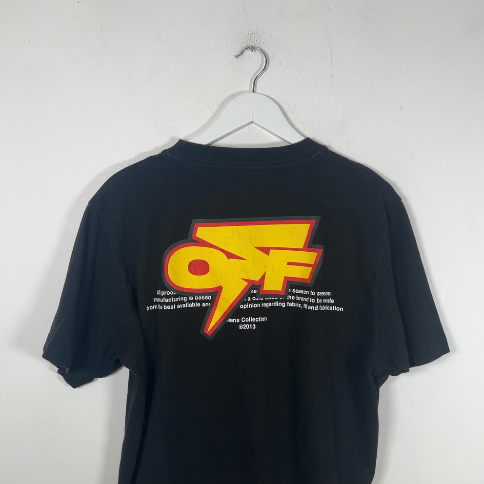 Off-White Thunder Graphic Logo T-Shirt