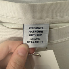 Vetements 'For Rent' T-Shirt Size XXL