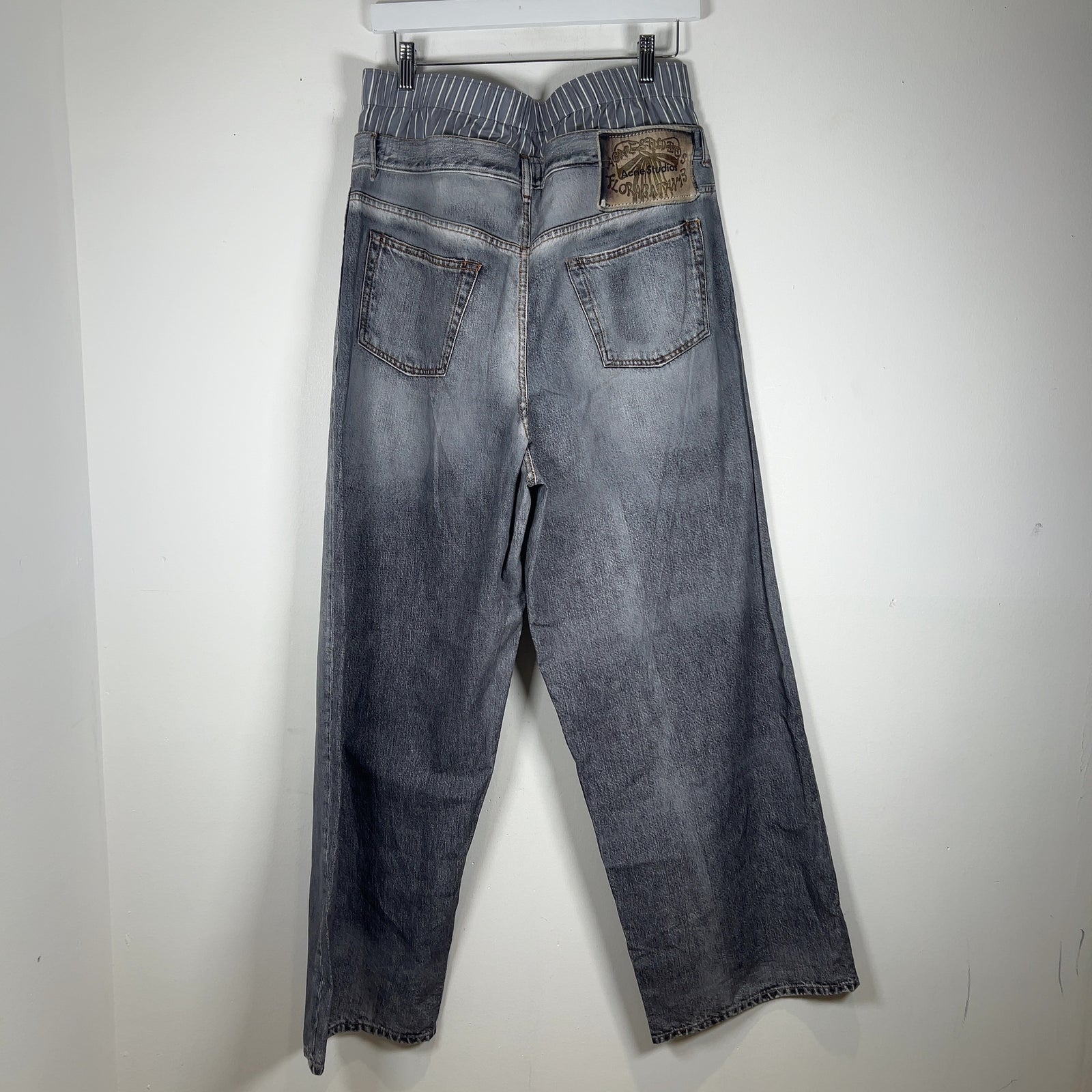 Acne Studios Printed Tromp L'oeil Boxer Pants