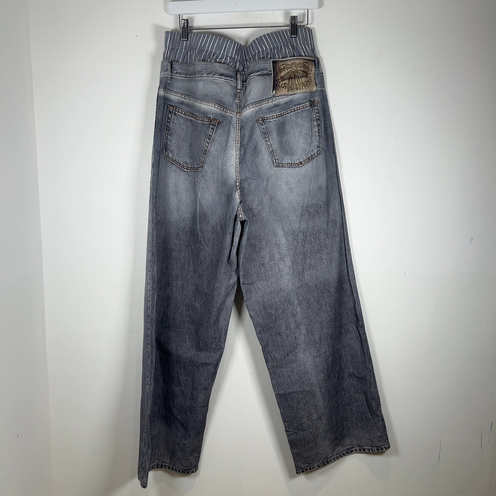 Acne Studios Printed Tromp L'oeil Boxer Pants