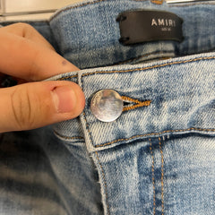 Amiri Lightwash Blue Jeans Size 38